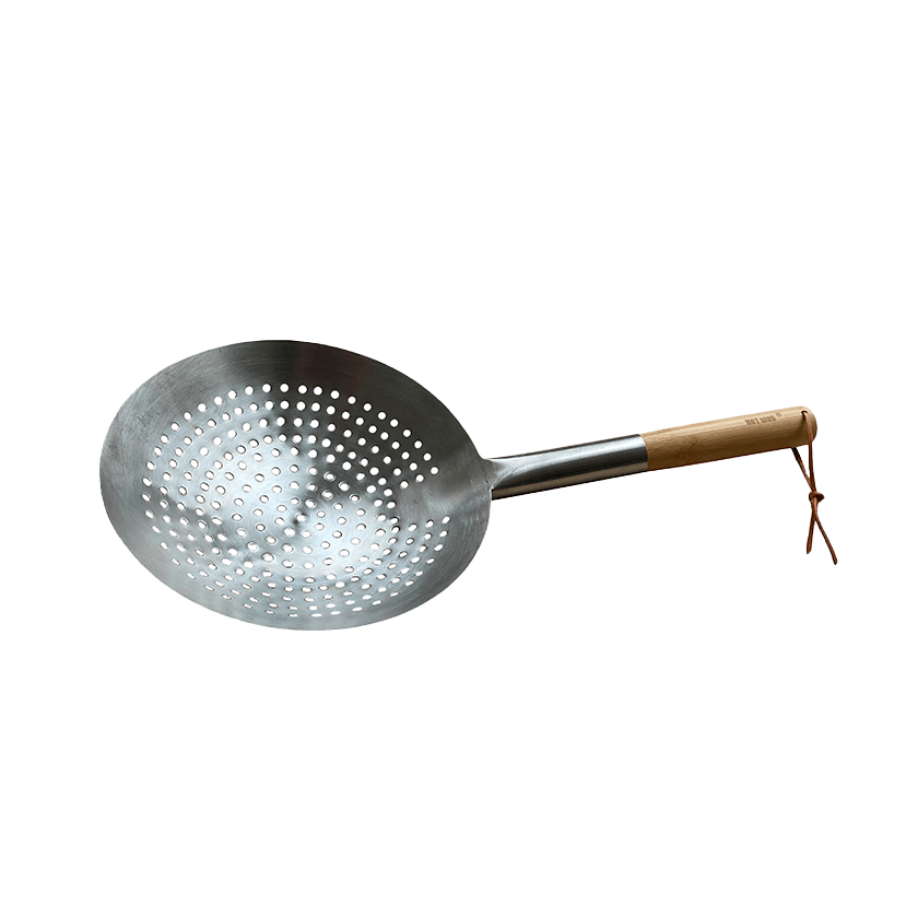 HOT WOK Abseihlöffel zum Herausheben und Abtropfen von Frittiertem