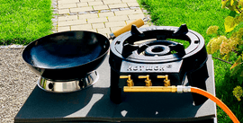 Outdoor-Wokbrenner für authentisches Kochen
