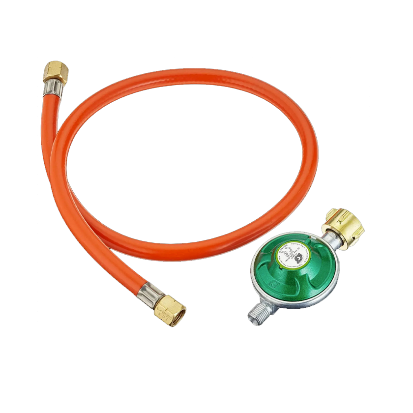 Gasregler 50 Mbar Kit mit Schlauch - DE AT CH
