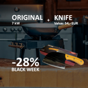 HOT WOK ORIGINAL 7 kW MIT MESSER UND WOKPFANNE