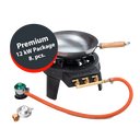 PREMIUM HOT WOK PRO 12 kW SET - 8-teilig
