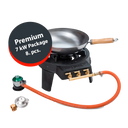 PREMIUM HOT WOK ORIGINAL 7 kW SET - 8-teilig
